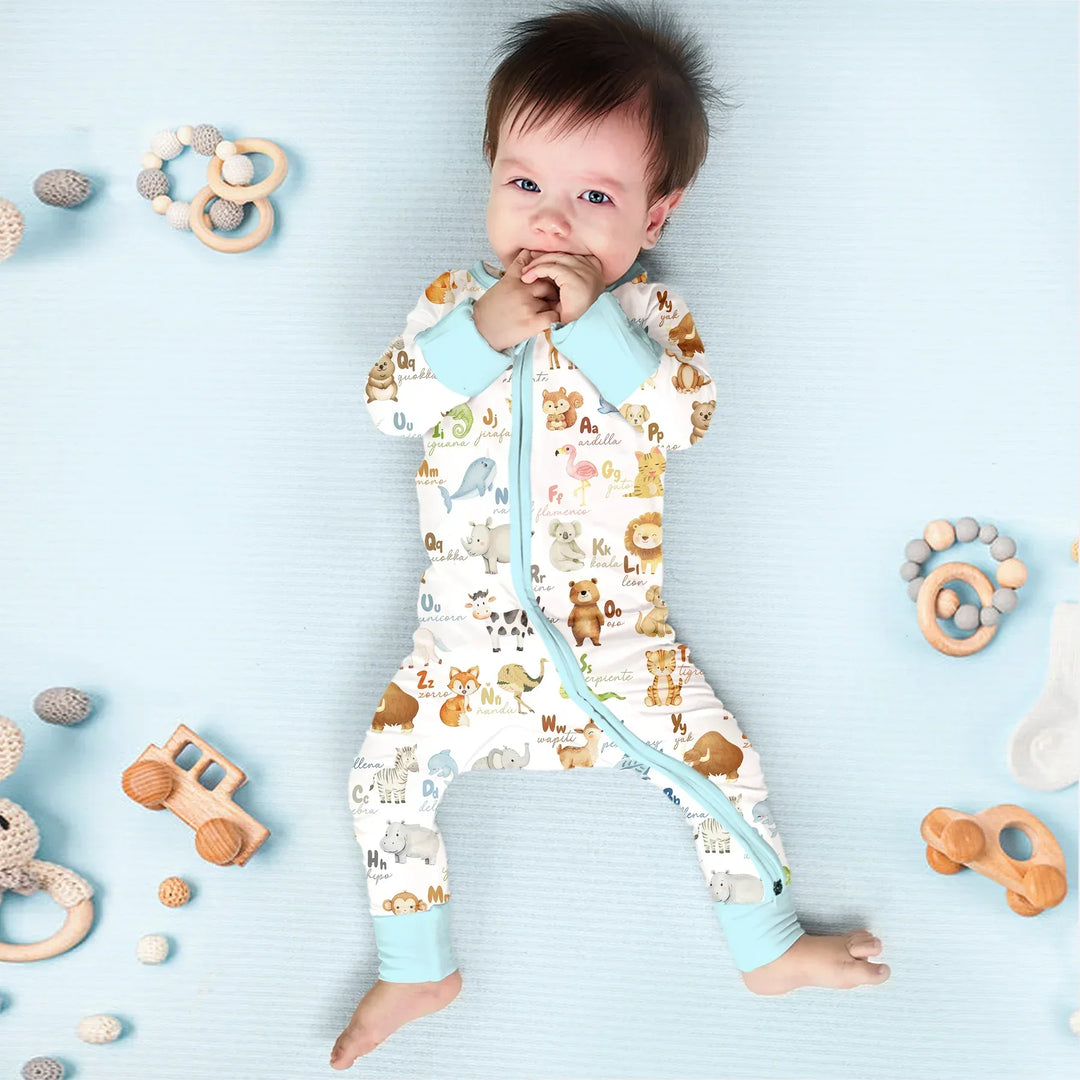 Gerippte Babykleidung mit individuellem Foto - Weich &amp; Skizzenhaft