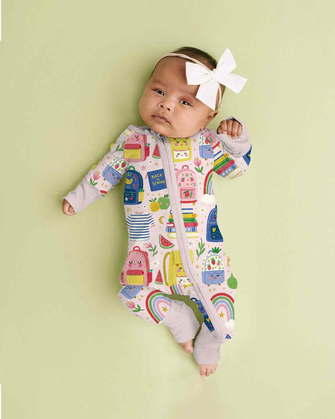 Gerippte Babykleidung mit individuellem Foto - Weich &amp; Skizzenhaft
