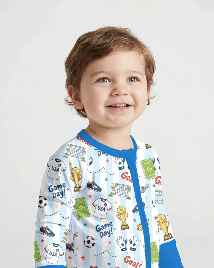 Gerippte Babykleidung mit individuellem Foto - Weich &amp; Skizzenhaft