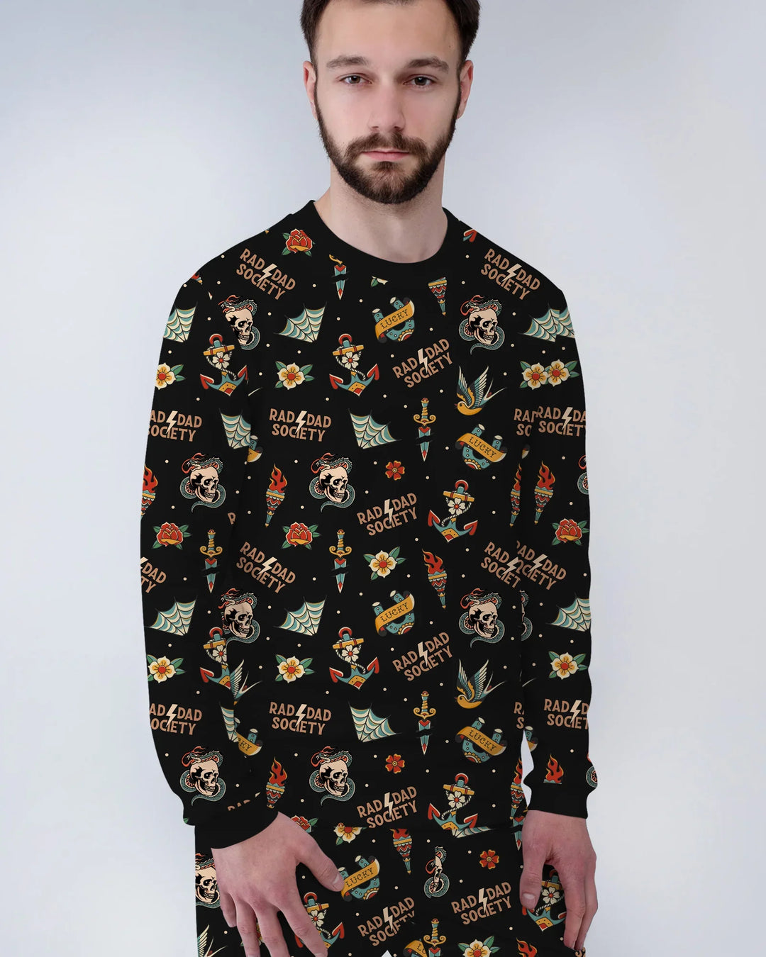 Rad Dad Society Daddy & Me Matching Bamboo Men's Pajama Set