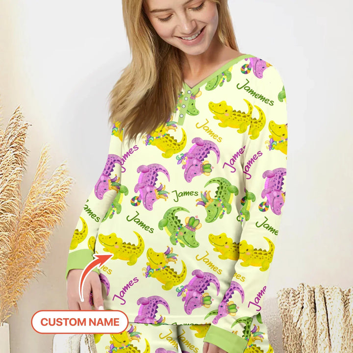 Vorlage für individuelles Damen-Pyjama-Set