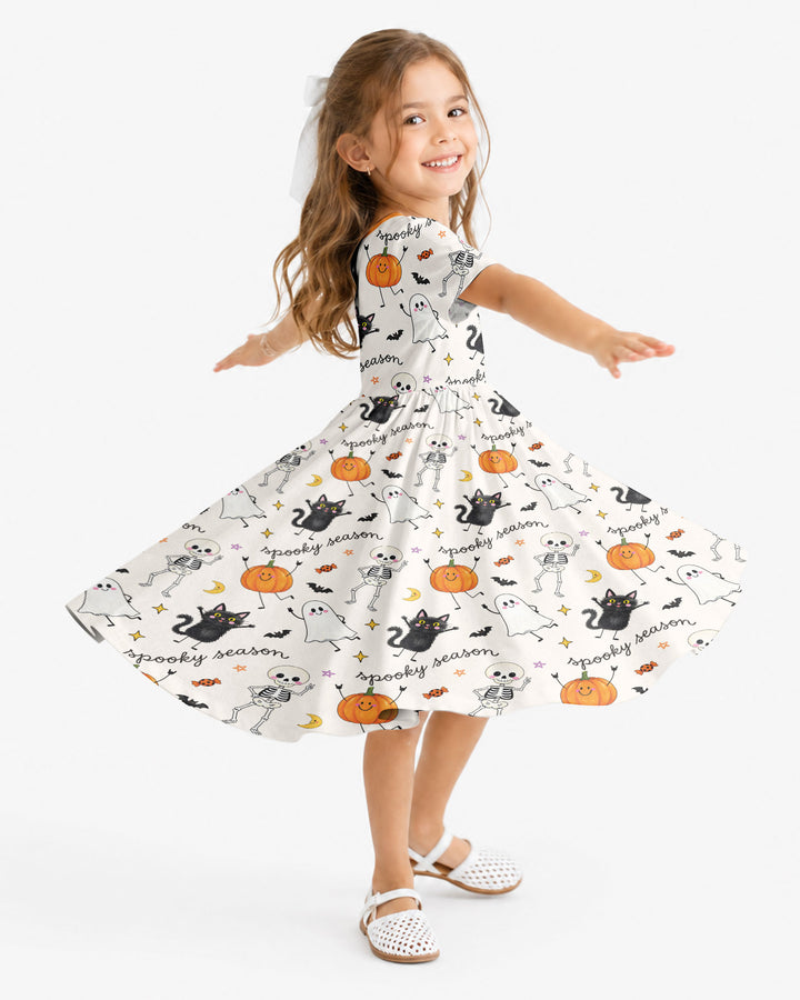 Hangin’ With My Boos Bamboo Twirl Dress
