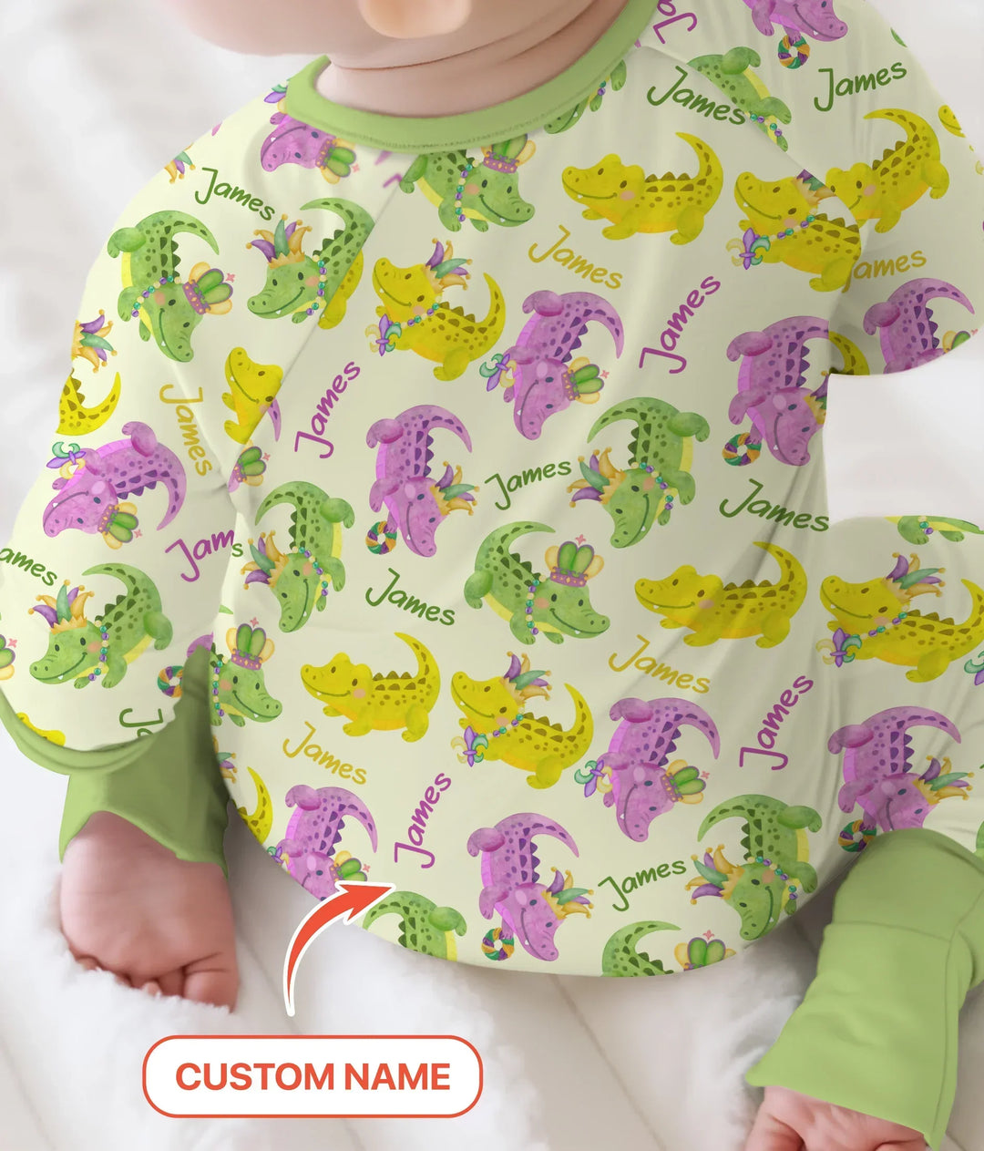 Gerippte Babykleidung mit individuellem Foto - Weich &amp; Skizzenhaft