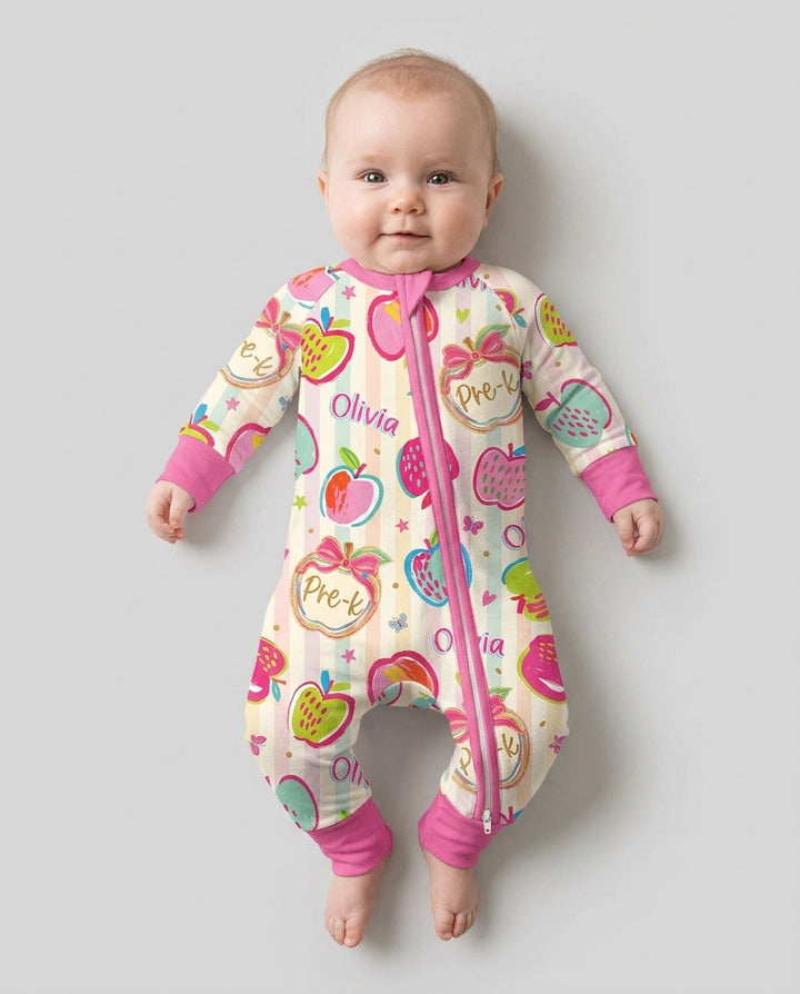 Custom Grade Preppy Apple Bamboo Convertible Zippy