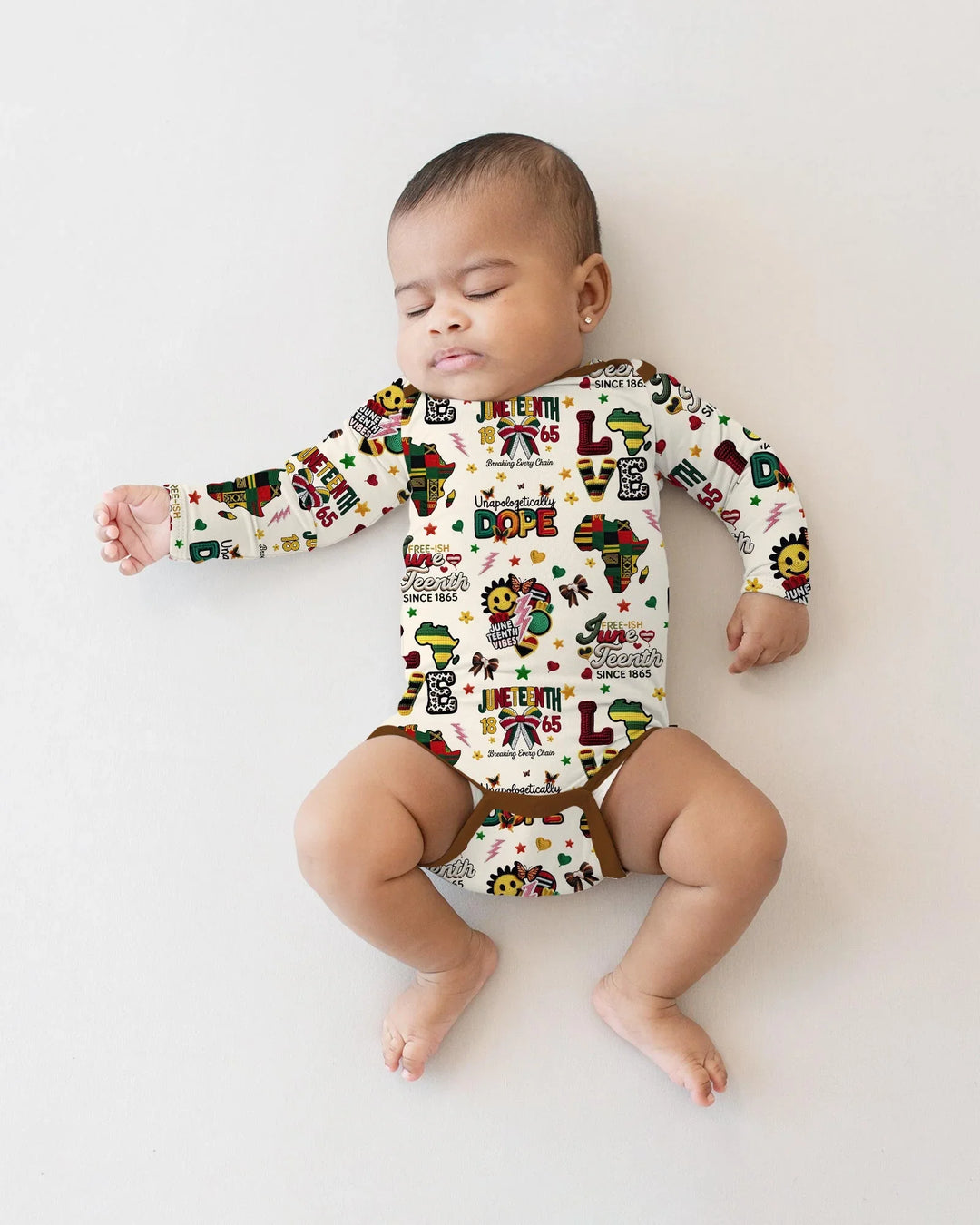 Gerippte Babykleidung mit individuellem Foto - Weich &amp; Skizzenhaft