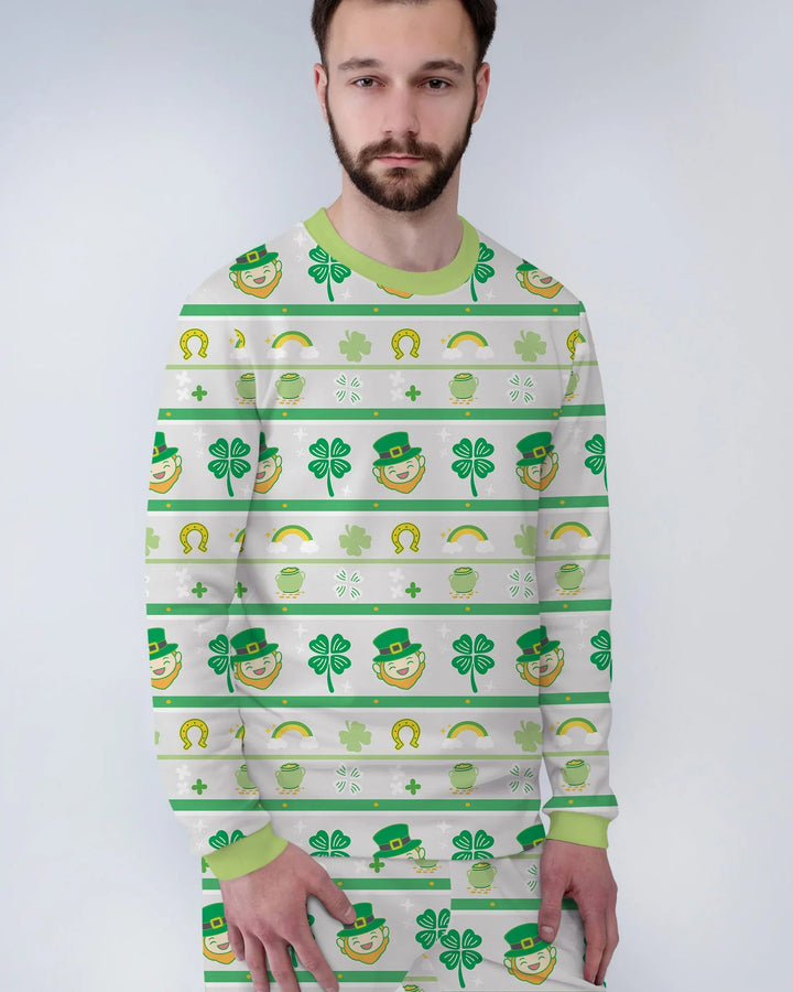 Vorlage Herren-Pyjama-Set
