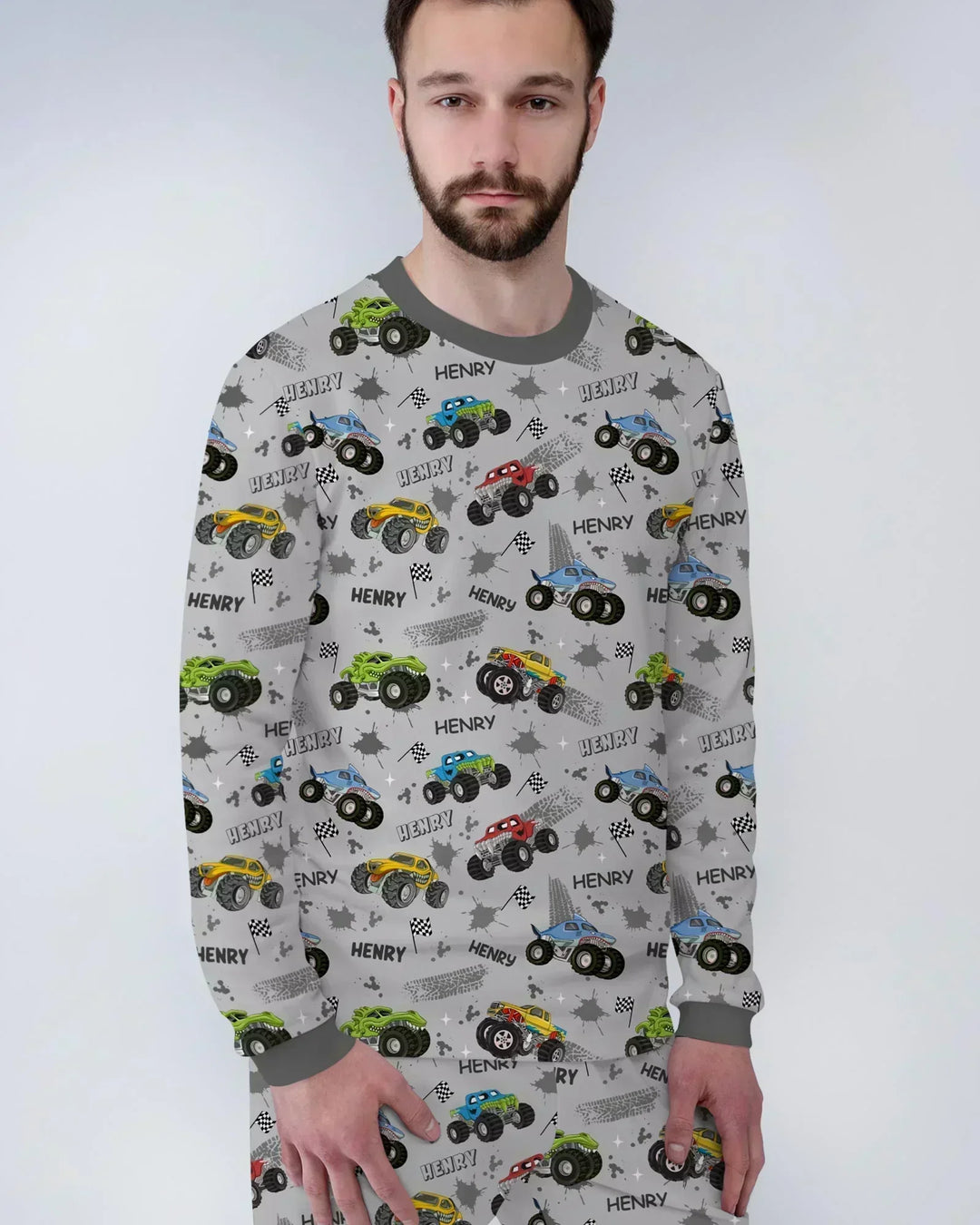 Vorlage Benutzerdefiniertes Herren-Pyjama-Set