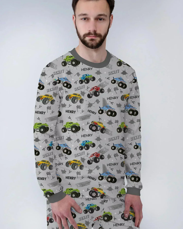 Vorlage Benutzerdefiniertes Herren-Pyjama-Set