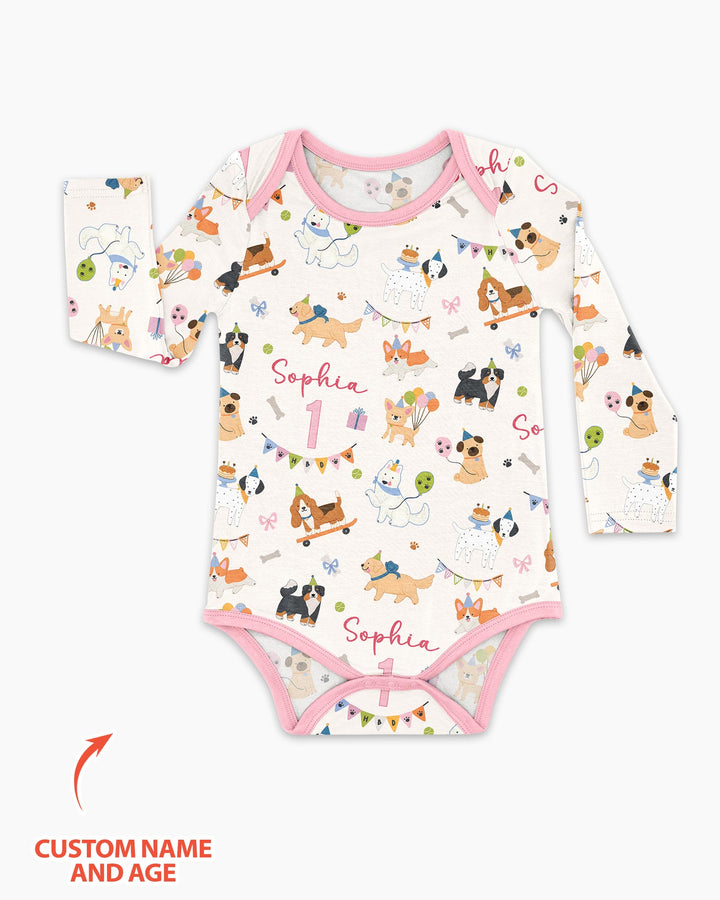 Gerippte Babykleidung mit individuellem Foto - Weich &amp; Skizzenhaft