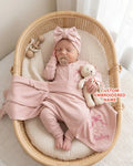 Personalized Sweet Ballet Babe Embroidered Ribbed Bamboo Bundle