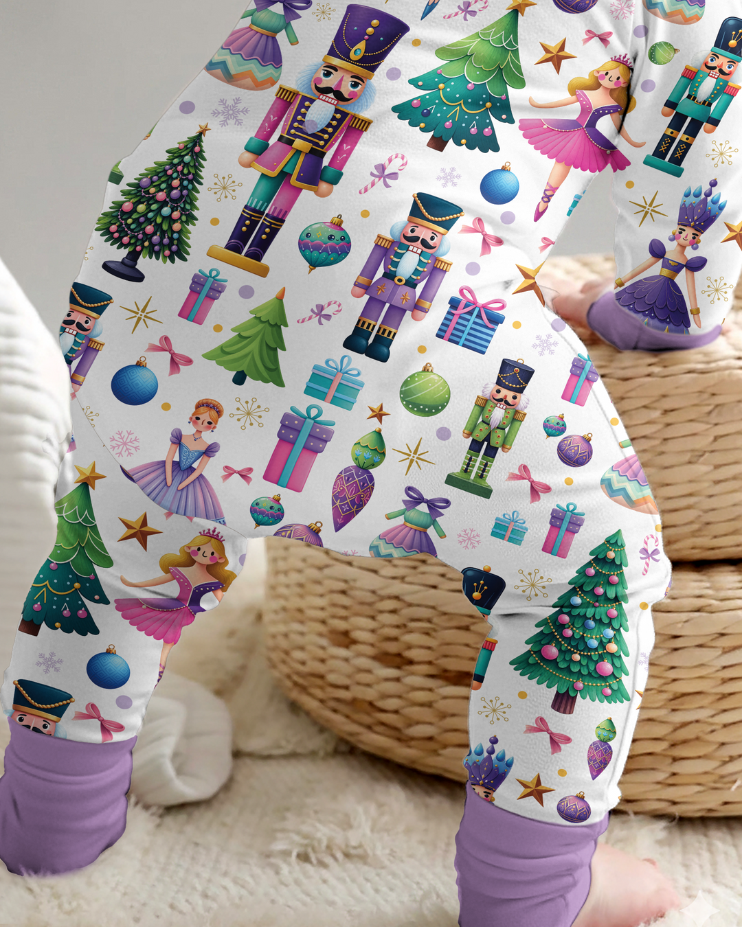 Nutcracker Wonderland Bamboo Convertible Zippy