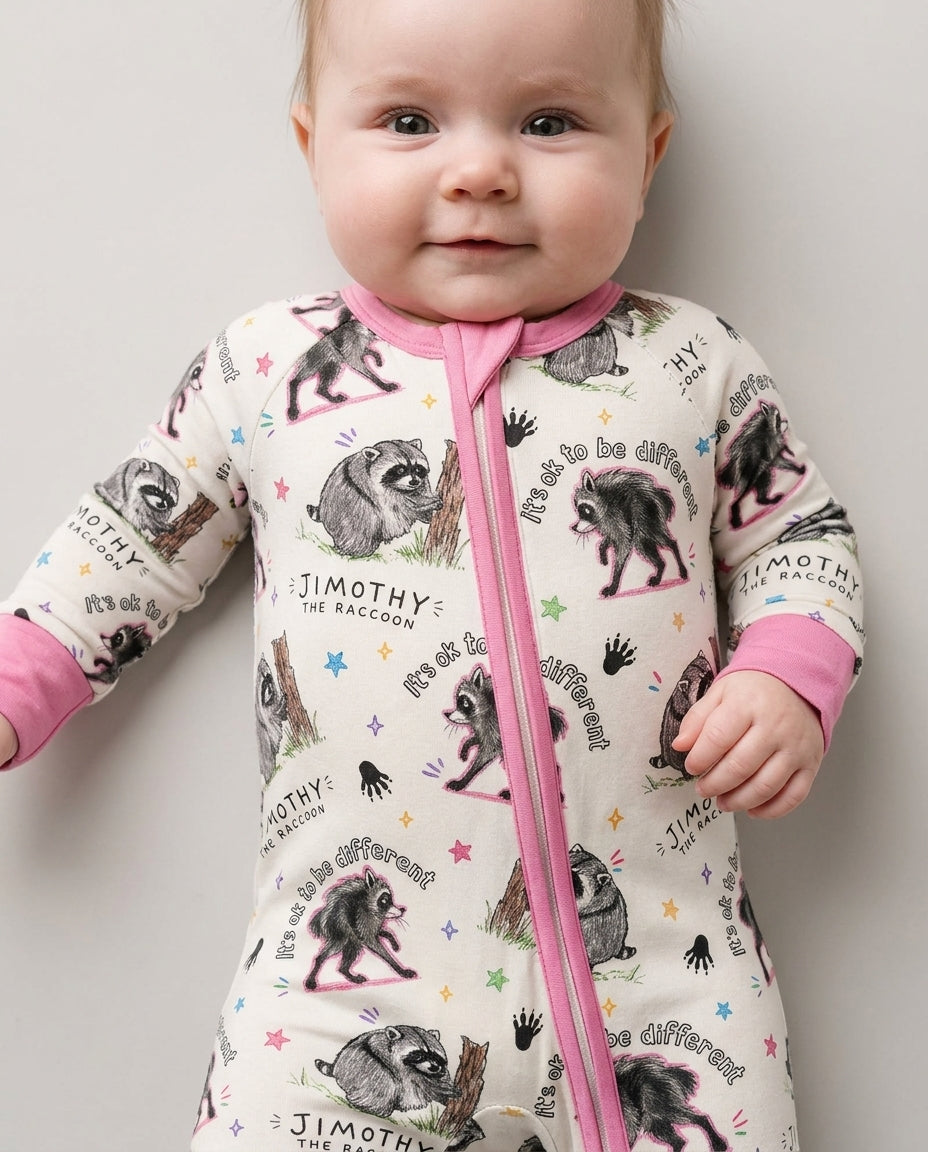Gerippte Babykleidung mit individuellem Foto - Weich &amp; Skizzenhaft