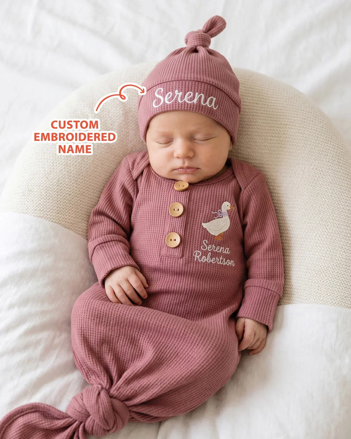 Gerippte Babykleidung mit individuellem Foto - Weich &amp; Skizzenhaft
