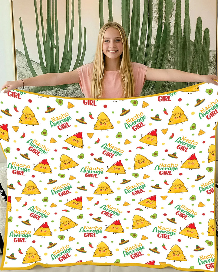 Lil Nacho Average Kid Bamboo Blanket