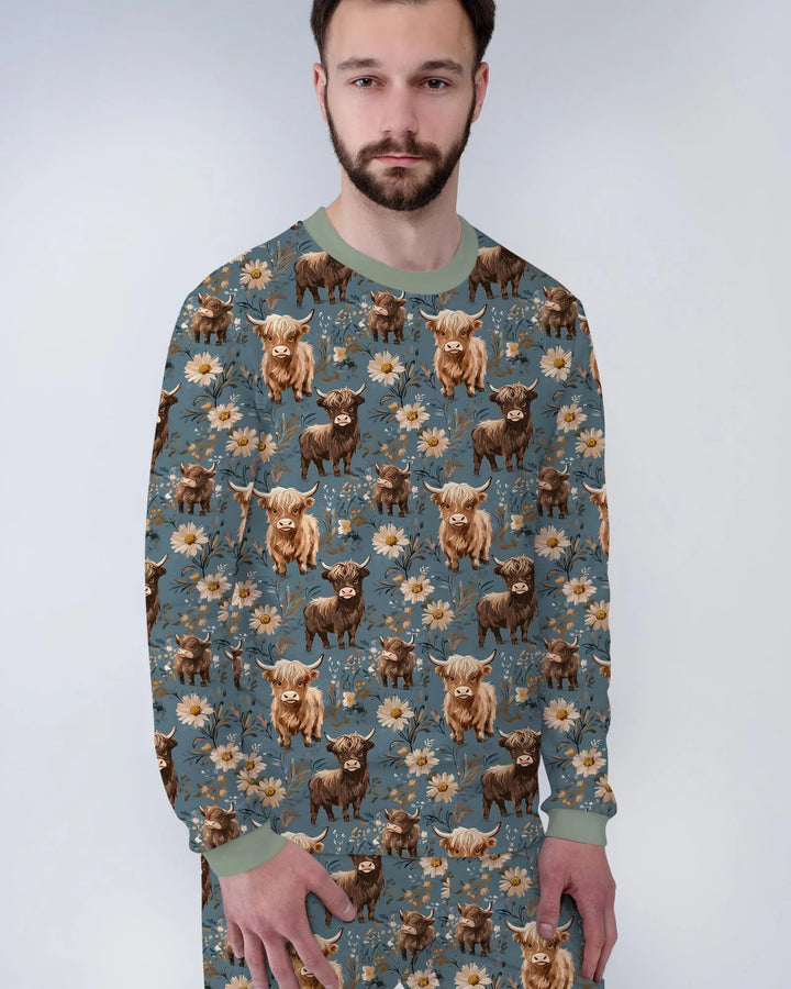 Vorlage Herren-Pyjama-Set