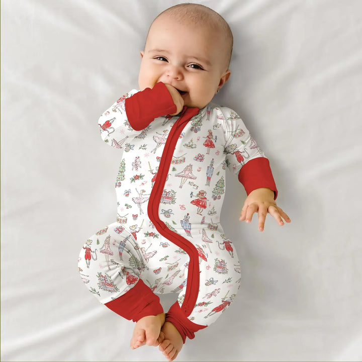 Gerippte Babykleidung mit individuellem Foto - Weich &amp; Skizzenhaft