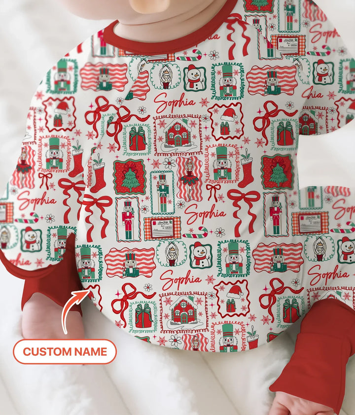Personalized Nutcracker Parade Convertible Zippy , Personalized Nutcracker Parade Convertible Zippy - 0-3M