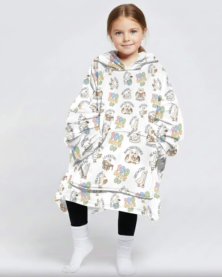 100 Days Of... Tragbarer Bambus-Deckenhoodie