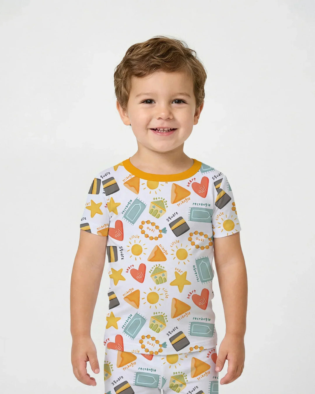 Zweiteiliges, kurzärmliges Pyjama-Set mit Marienkäfern