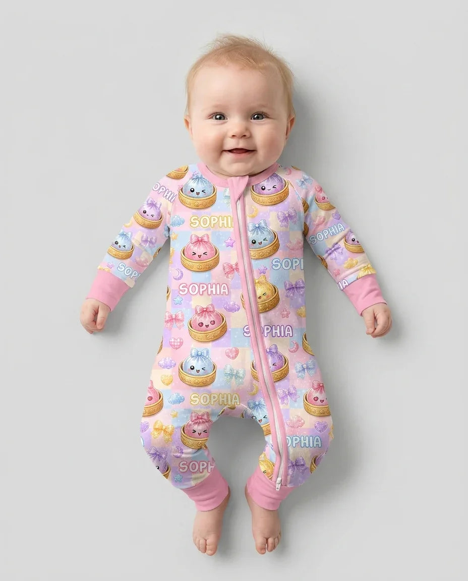 Gerippte Babykleidung mit individuellem Foto - Weich &amp; Skizzenhaft