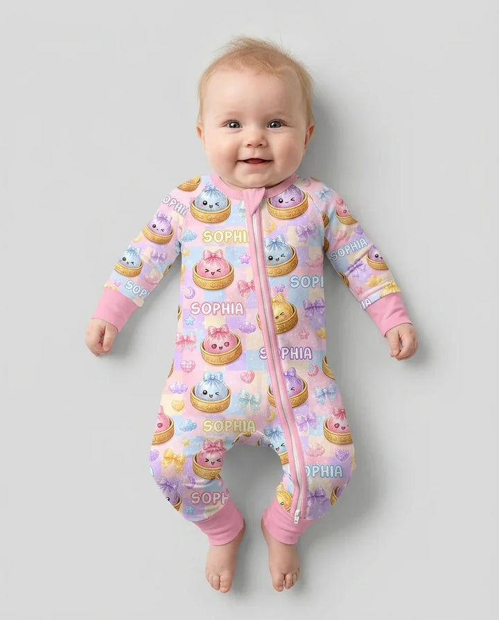 Gerippte Babykleidung mit individuellem Foto - Weich &amp; Skizzenhaft
