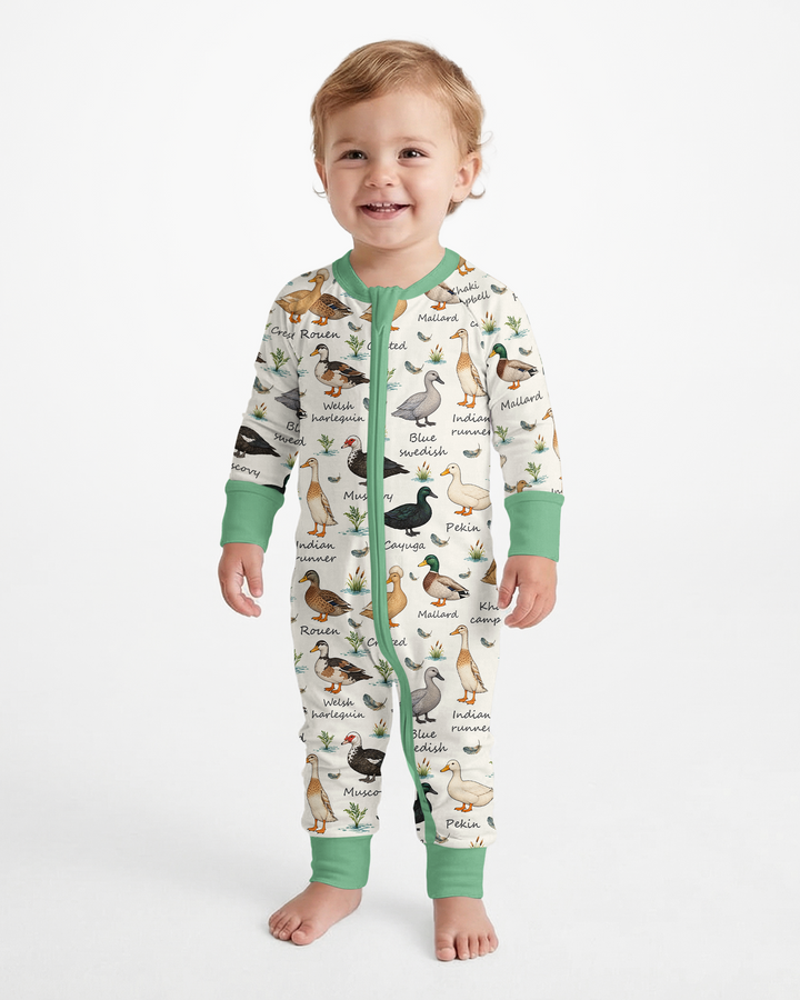 Farm Duck Species Bamboo Convertible Zippy