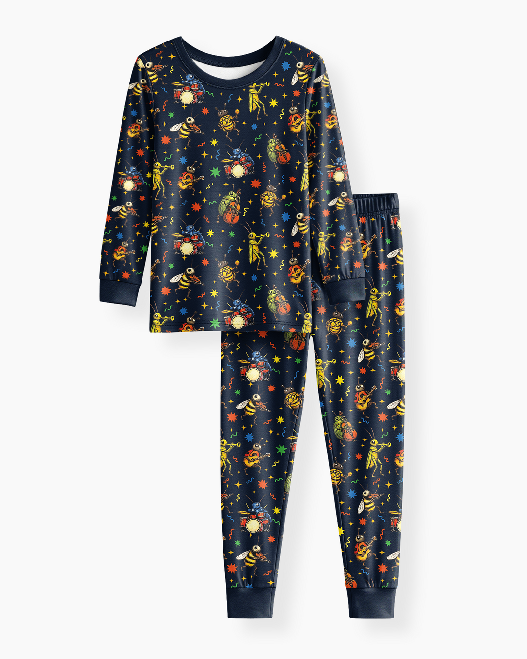 Bug Orchestra Bamboo Two Piece Long Sleeve Pajama Set