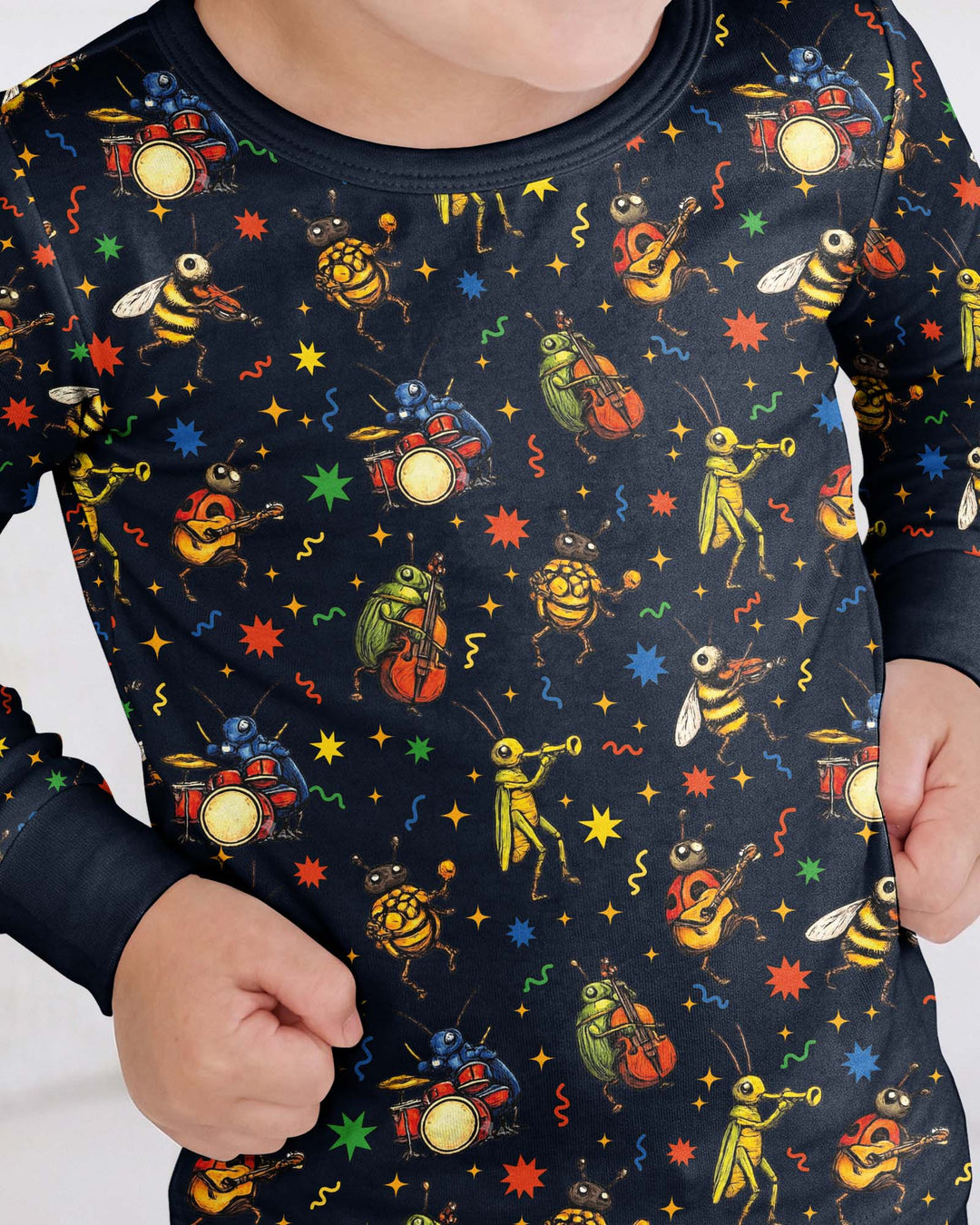 Bug Orchestra Bamboo Two Piece Long Sleeve Pajama Set