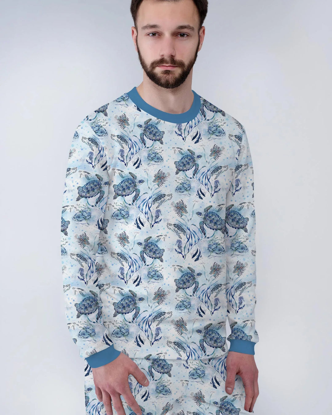 Vorlage Benutzerdefiniertes Herren-Pyjama-Set