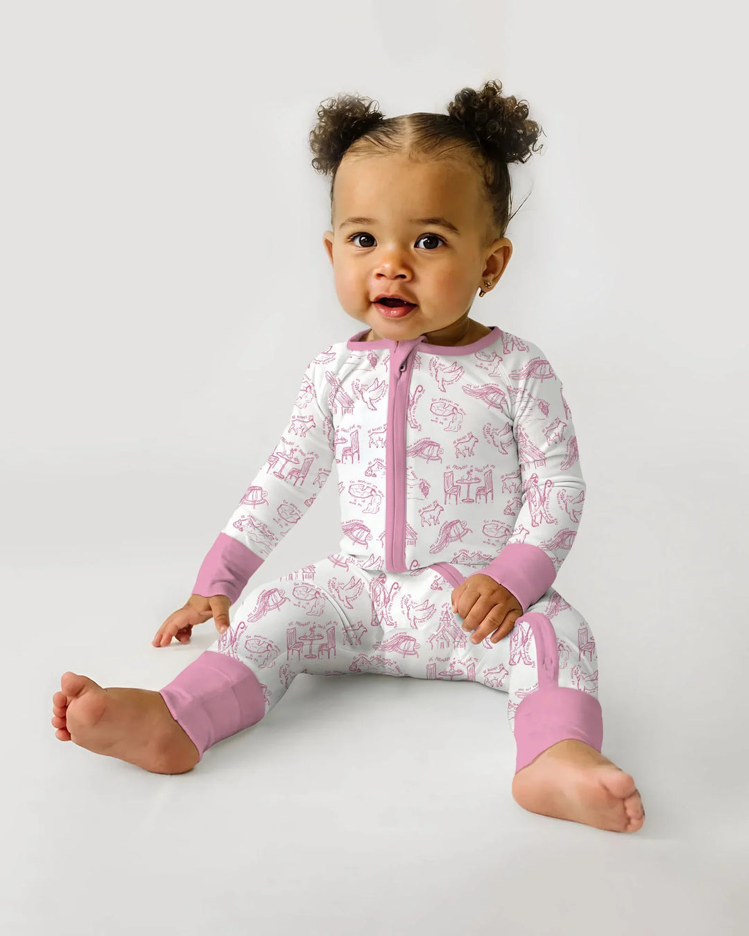 Gerippte Babykleidung mit individuellem Foto - Weich &amp; Skizzenhaft