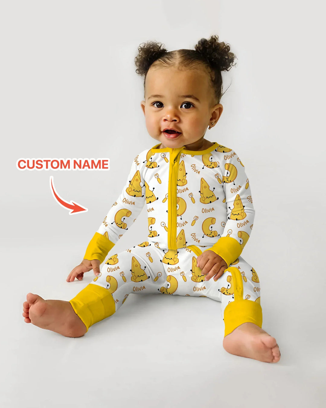 Gerippte Babykleidung mit individuellem Foto - Weich &amp; Skizzenhaft