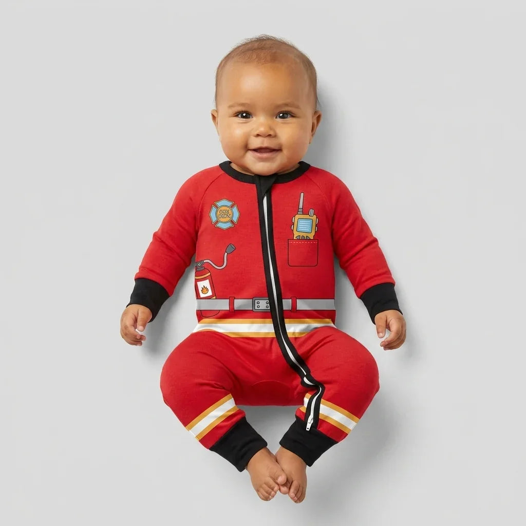 Future Fireman Crew Bamboo Convertible Zippy