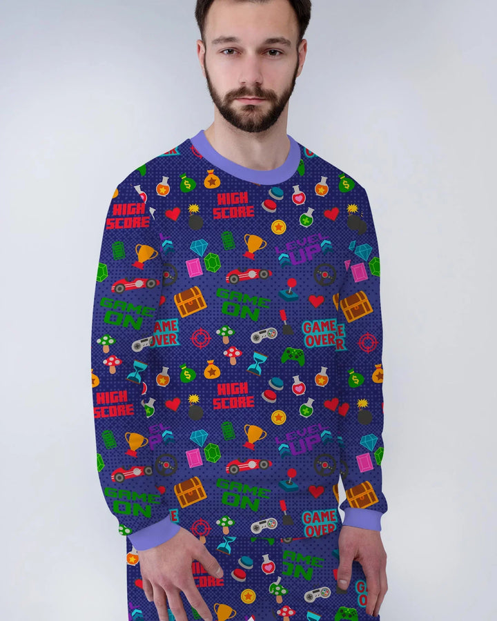 Vorlage Herren-Pyjama-Set
