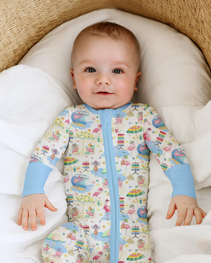 Gerippte Babykleidung mit individuellem Foto - Weich &amp; Skizzenhaft