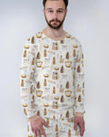 Vorlage Herren-Pyjama-Set