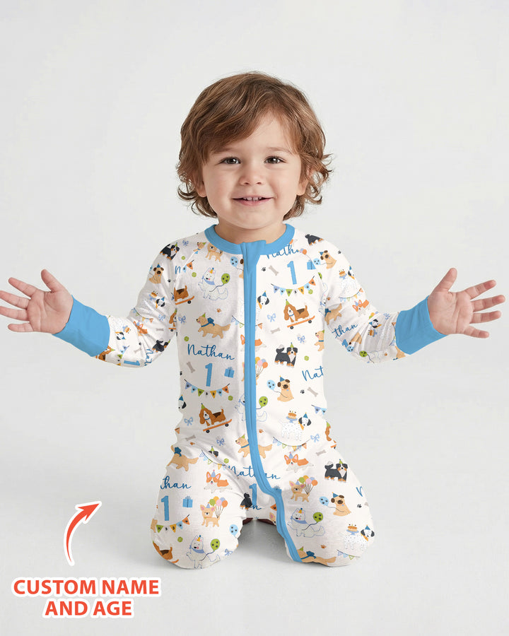 Gerippte Babykleidung mit individuellem Foto - Weich &amp; Skizzenhaft