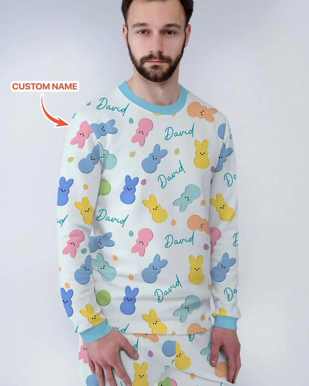 Vorlage Benutzerdefiniertes Herren-Pyjama-Set