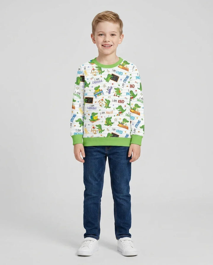 Brave Gator Days Bamboo Crewneck Sweatshirt