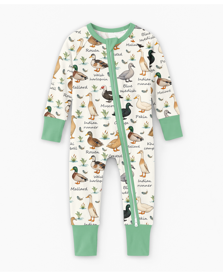 Farm Duck Species Bamboo Convertible Zippy