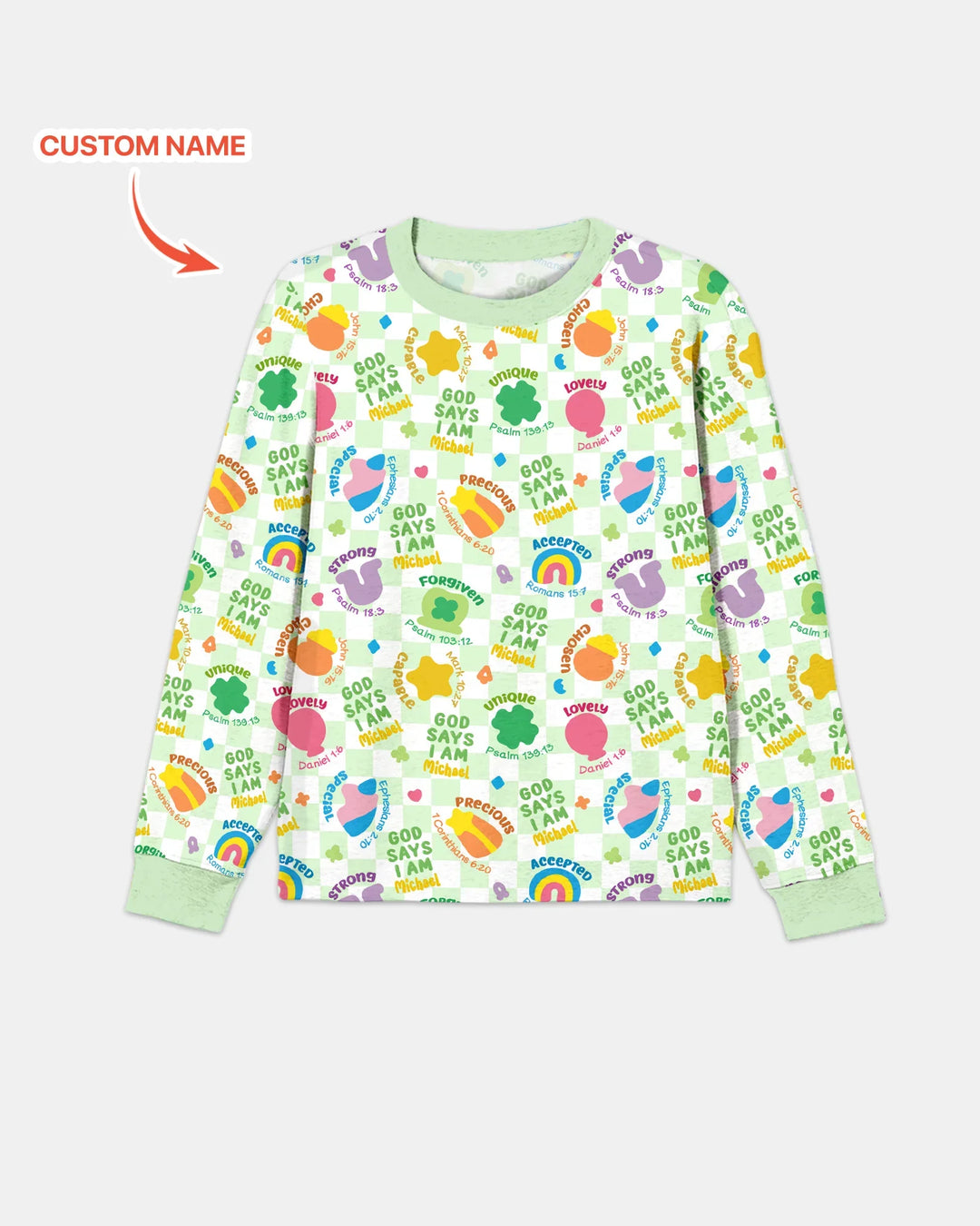 Vorlage Benutzerdefiniertes Herren-Pyjama-Set