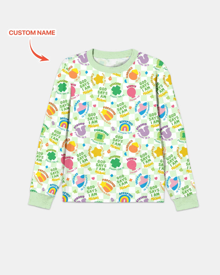 Vorlage Benutzerdefiniertes Herren-Pyjama-Set