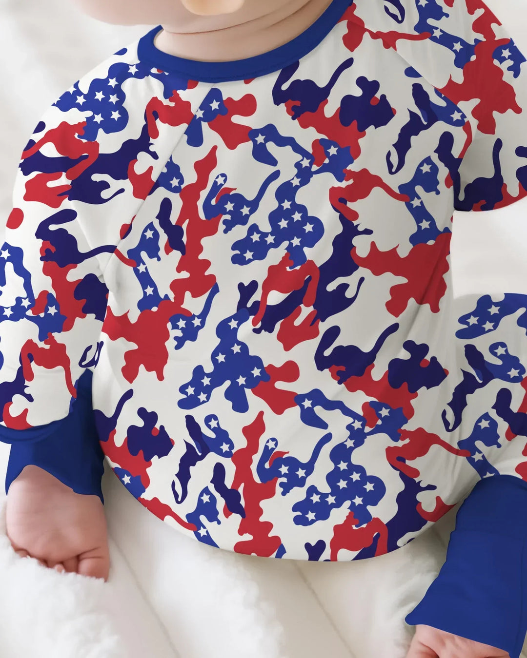 Gerippte Babykleidung mit individuellem Foto - Weich &amp; Skizzenhaft