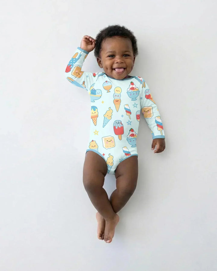 Gerippte Babykleidung mit individuellem Foto - Weich &amp; Skizzenhaft