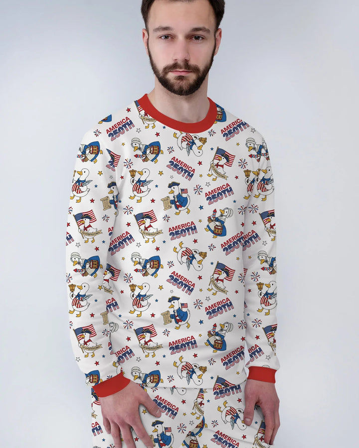 Vorlage Herren-Pyjama-Set