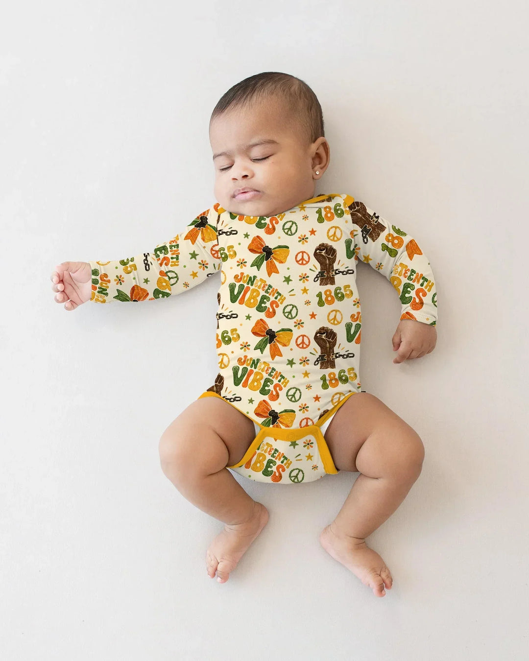 Gerippte Babykleidung mit individuellem Foto - Weich &amp; Skizzenhaft