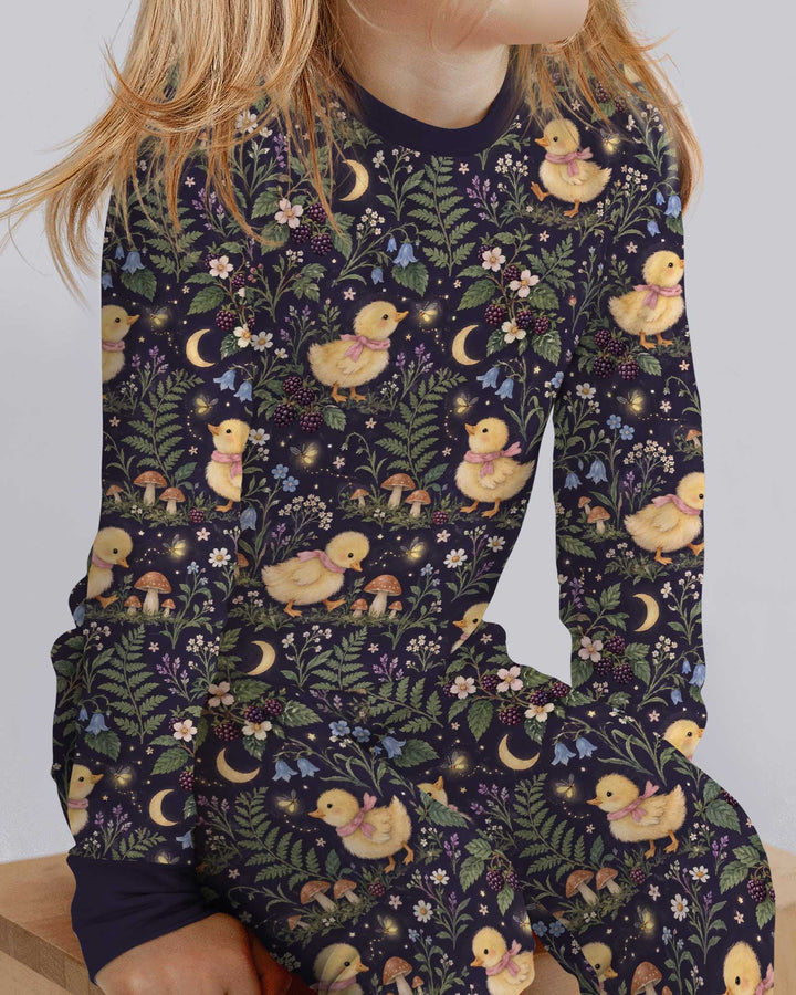 Little Duckling Dreams Bamboo Two Piece Long Sleeve Pajama Set