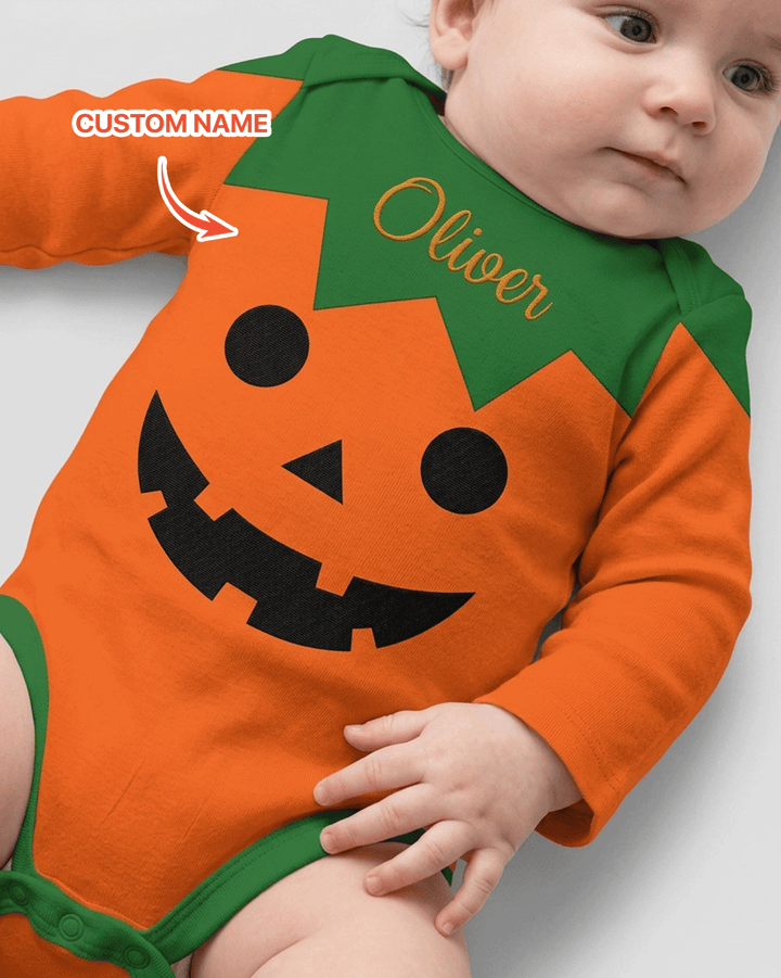 My Little Pumpkin Bamboo Bodysuit