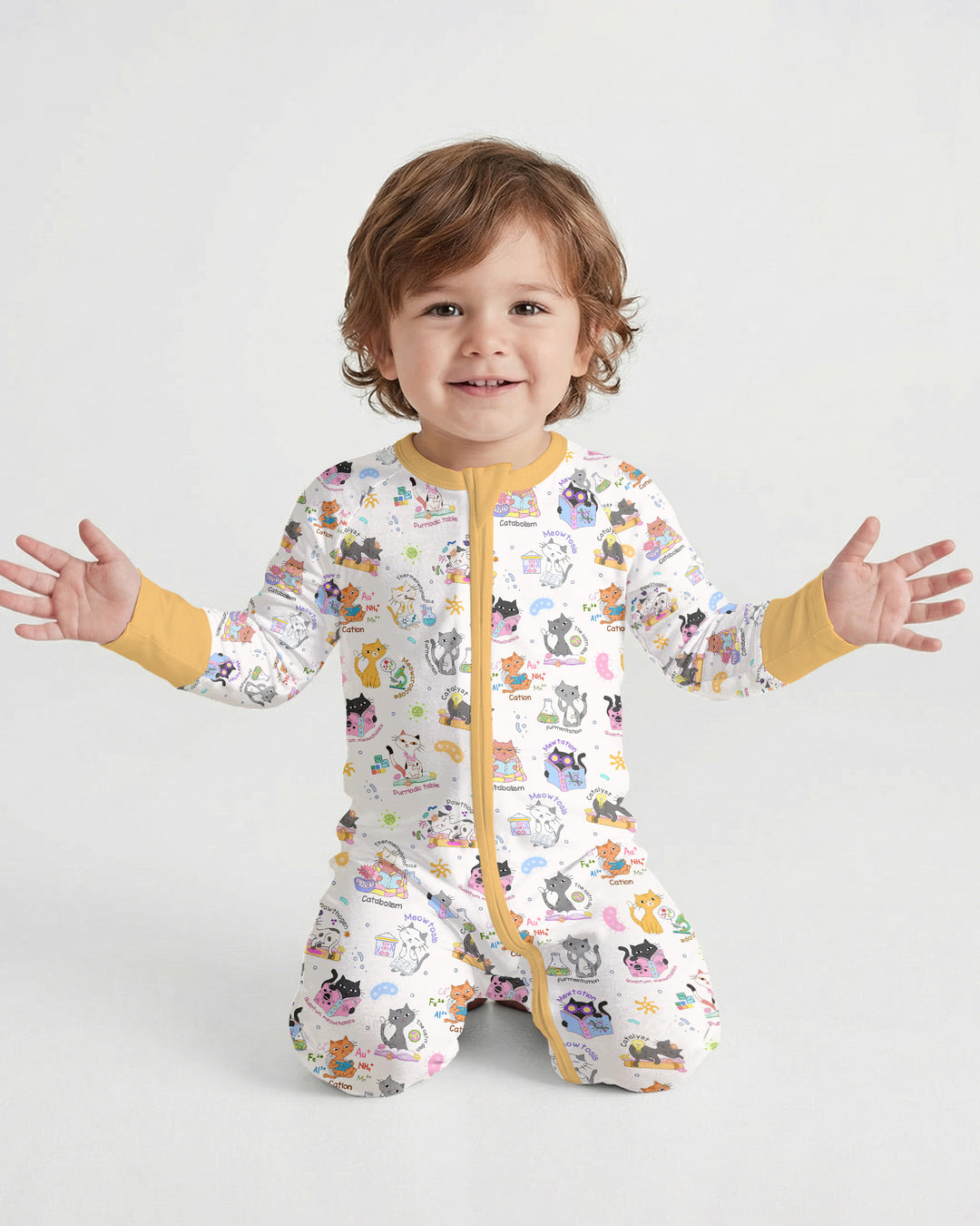 Gerippte Babykleidung mit individuellem Foto - Weich &amp; Skizzenhaft