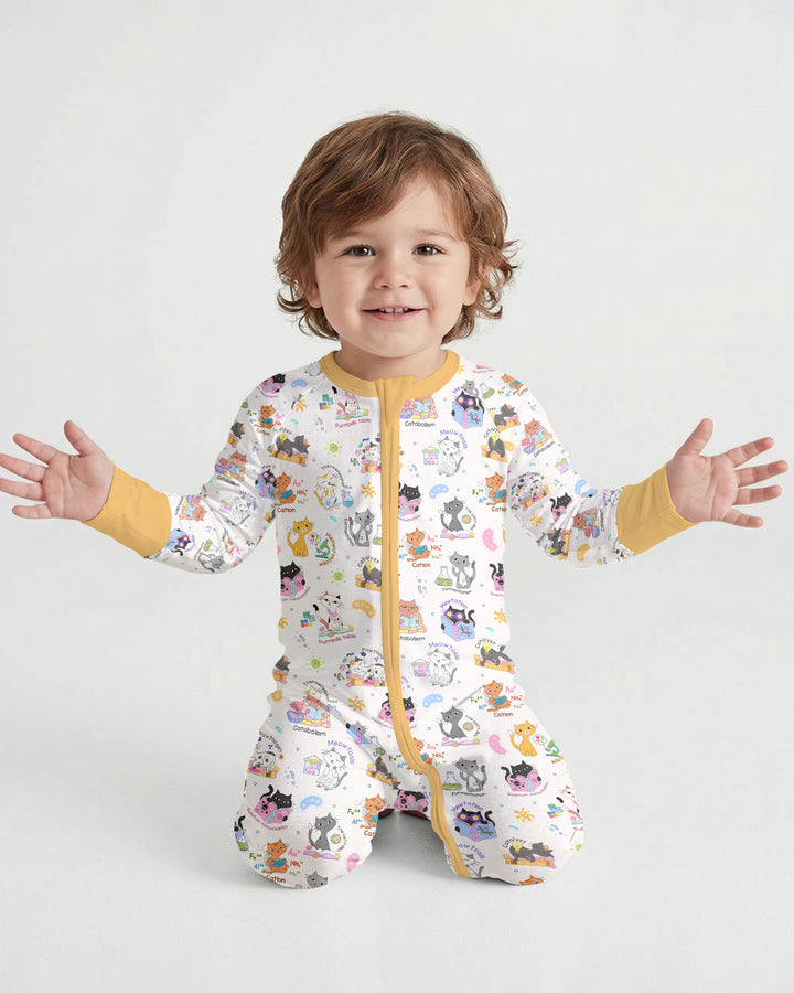 Gerippte Babykleidung mit individuellem Foto - Weich &amp; Skizzenhaft