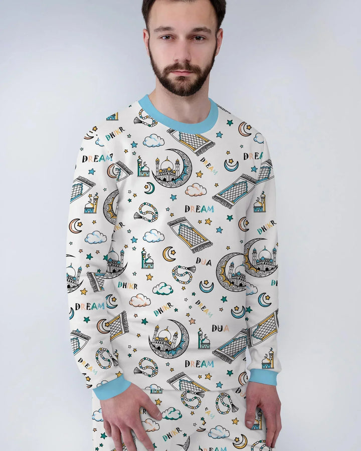 Vorlage Herren-Pyjama-Set